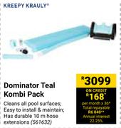 Kreepy Krauly Dominator Teal Kombi Pack