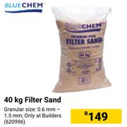 Blue Chem 40Kg Filter Sand