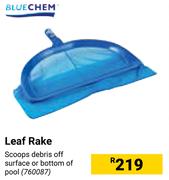 Blue Chem Leaf Rake