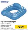 Bestway Flip Pillow Lounger