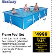 Bestway Frame Pool Set