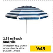 2.56m Beach Umbrella