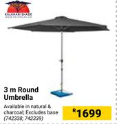 Kalahari Shade Under The African Sun 3M Round Umbrella 