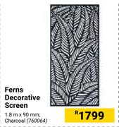 Ferns Decorative Screen 760064