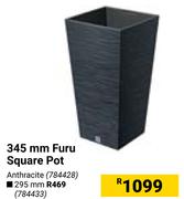 345mm Furu Square Pot (Anthracite) 784428