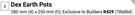 Ter Steege Dex Earth Pots 786864-280mm(d) x 250mm(h)