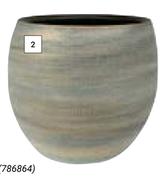 Ter Steege Dex Earth Pots 786864-280mm(d) x 250mm(h)