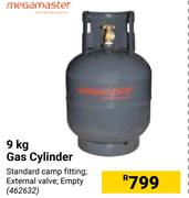 Megamaster Gas Cylinder 462632-9kg