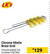 LK's Chrome Mielie Braai Grid