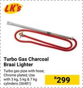 LK's Turbo Gas Charcoal Braai Lighter