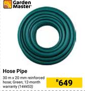 Garden Master Hose Pipe