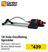 Garden Master 18 Hole Oscillating Sprinkler