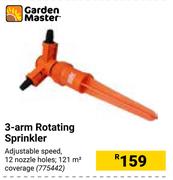 Garden Master 3 Arm Rotating Sprinkler