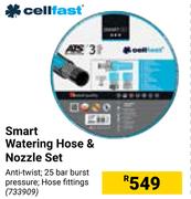 Cellfast Smart Watering Hose & Nozzle Set