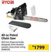 Ryobi 40cc Petrol Chain Saw