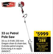 Lawn Star 33cc Petrol Pole Saw