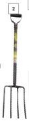 Lasher 4 Prong Garden Fork