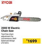 Ryobi 2000W Electric Chain Saw 