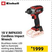 Einhell 18V IMPAXXO Cordless Impact Wrench