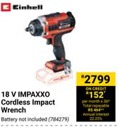 Einhell 18V IMPAXXO Cordless Impact Wrench