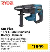 Ryobi One Plus 18V Li-Ion Brushless Rotary Hammer