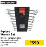 Mastercraft 9 Piece Wrench Set
