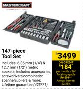 Mastercraft 147 Piece Tool Set