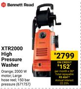 Bennett Read XTR2000 High Pressure Washer