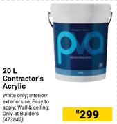 Contractor's Acrylic-20L