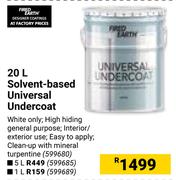 Fired Earth Solvent Based Universal Undercoat-5L
