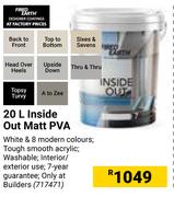 Fired Earth Inside Out Matt PVA-20L