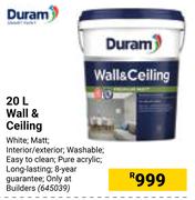 Duram Wall & Ceiling-20L