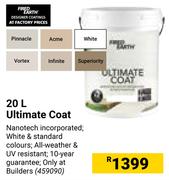 Fired Earth Ultimate Coat-20L