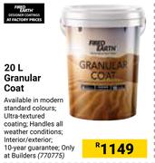 Fired Earth Granular Coat-20L