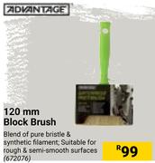 Advantage 120mm Block Brush
