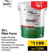 Fired Earth Fibre Force-20L