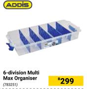 Addis 6 Division Multi Max Organiser