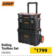 Grip Rolling Toolbox Set