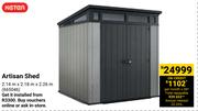 Keter Artisan Shed