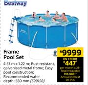 Bestway Frame Pool Set-4.57 x 1.22m