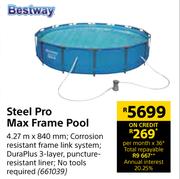 Bestway Steel Pro Max Frame Pool-4.27m x 840mm