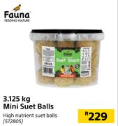 Fauna 3.125Kg Mini Suet Balls