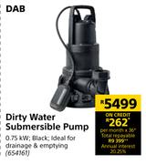 DAB Dirty Water Submersible Pump