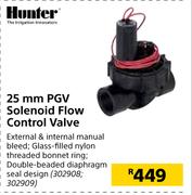 Hunter 25mm PGV Solenoid Flow Control Valve