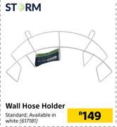 Storm Wall Hose Holder