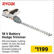 Ryobi 18V Battery Hedge Trimmer