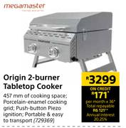 Megamaster Origin 2 Burner Tabletop Cooker