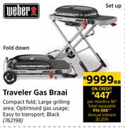 Weber Traveler Gas Braai-Each