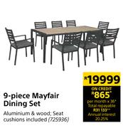 9 Piece Mayfair Dining Set