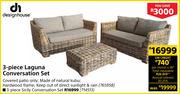 Designhouse 3 Piece Sicily Conversation Set